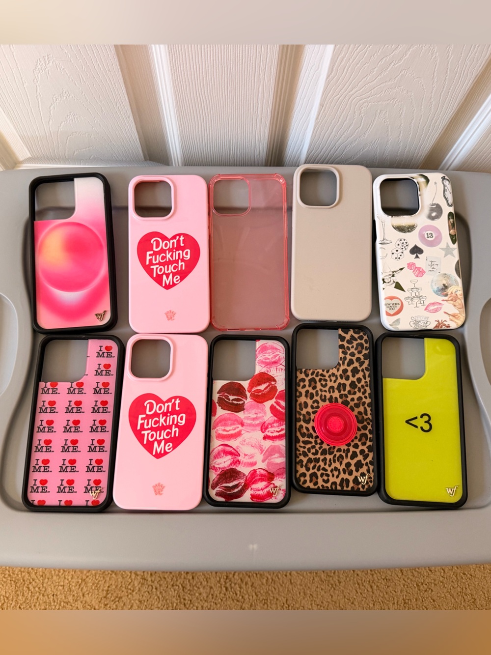 Wildflower Assorted Pink Phone Case Collection – Durable Protective Covers
